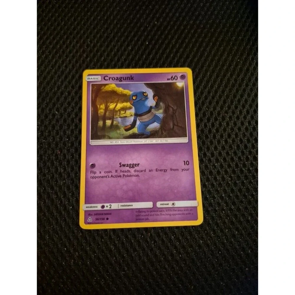 Croagunk 56/156 Pokemon Card (2018)